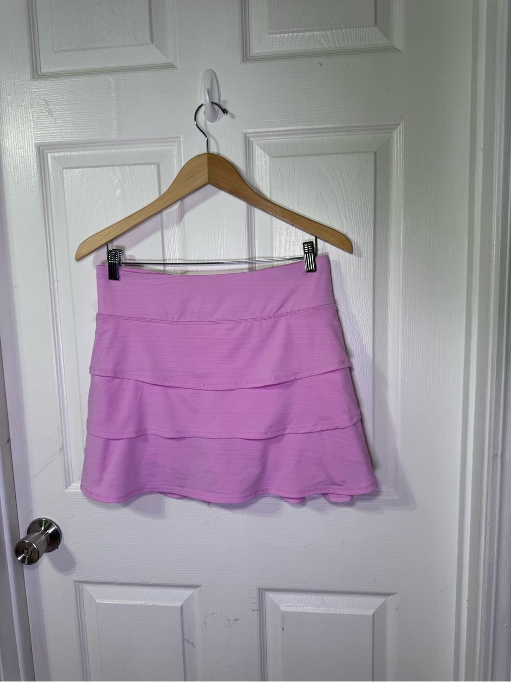 Ideology Pink Tiered Mini Skirt